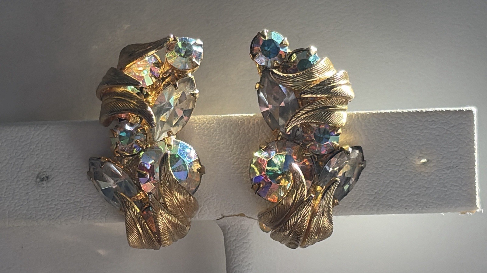 Verified Juliana D&E Venus Flame Clear Navettes Earrings Book Piece Page 246
