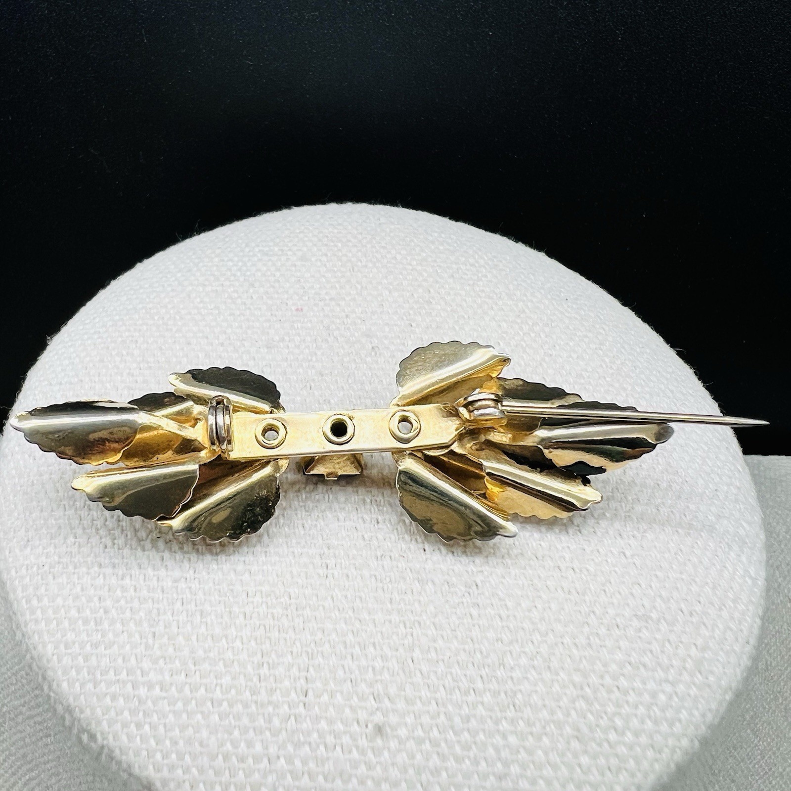 Vintage Brooch Lot Coro Coin Avon Filigree Sterling Enamel Earrings Black Gold