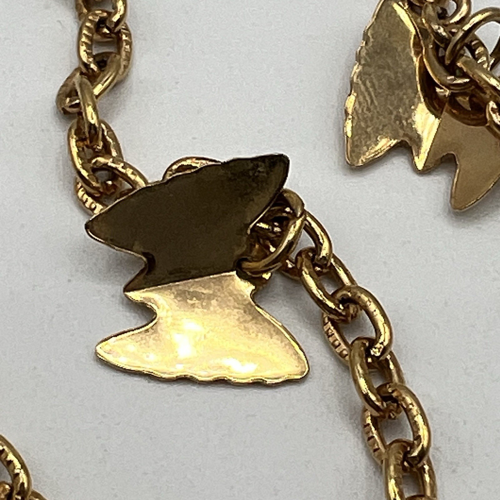 Sarah Coventry Butterfly Necklace Convertible Layered Gold Tone Opera 33″ + 20″