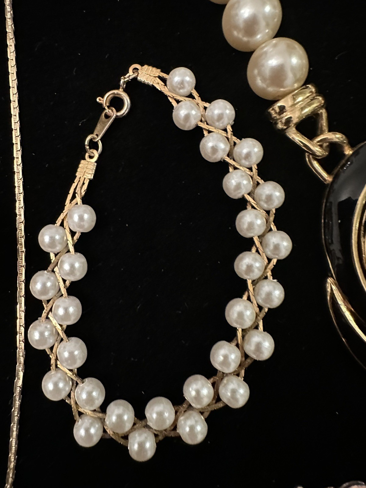 Vintage Costume Jewelry & Watches ALL WEARABLE used Lot Some Signed