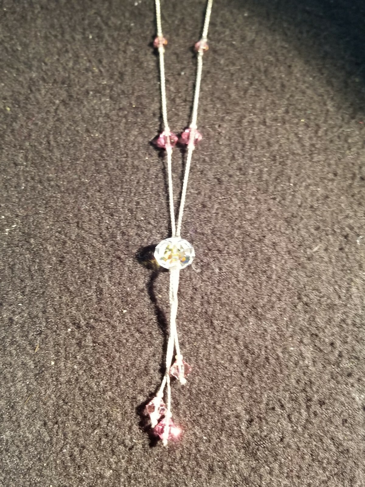 Stunning Swarovski Crystal/ Stirling Silver Choker Necklace And Earrings 2…