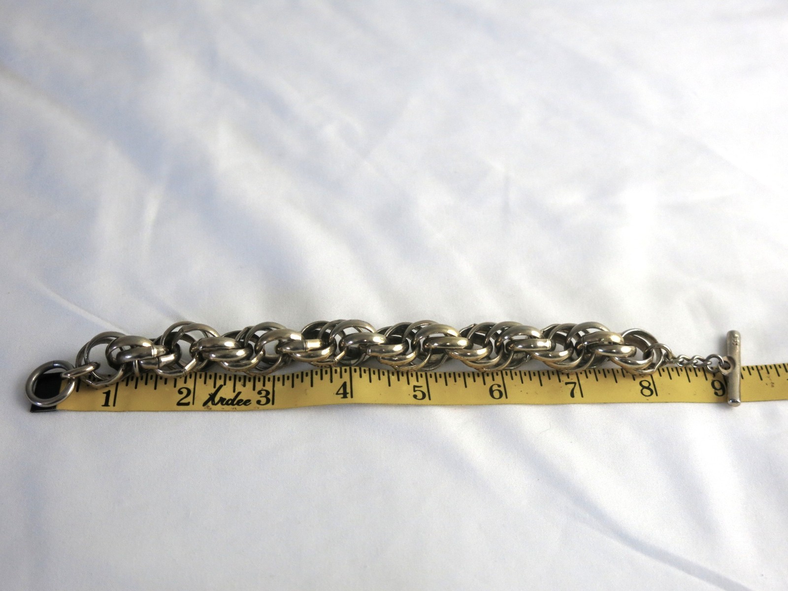 Vintage Coro Double Link Toggle Bracelet