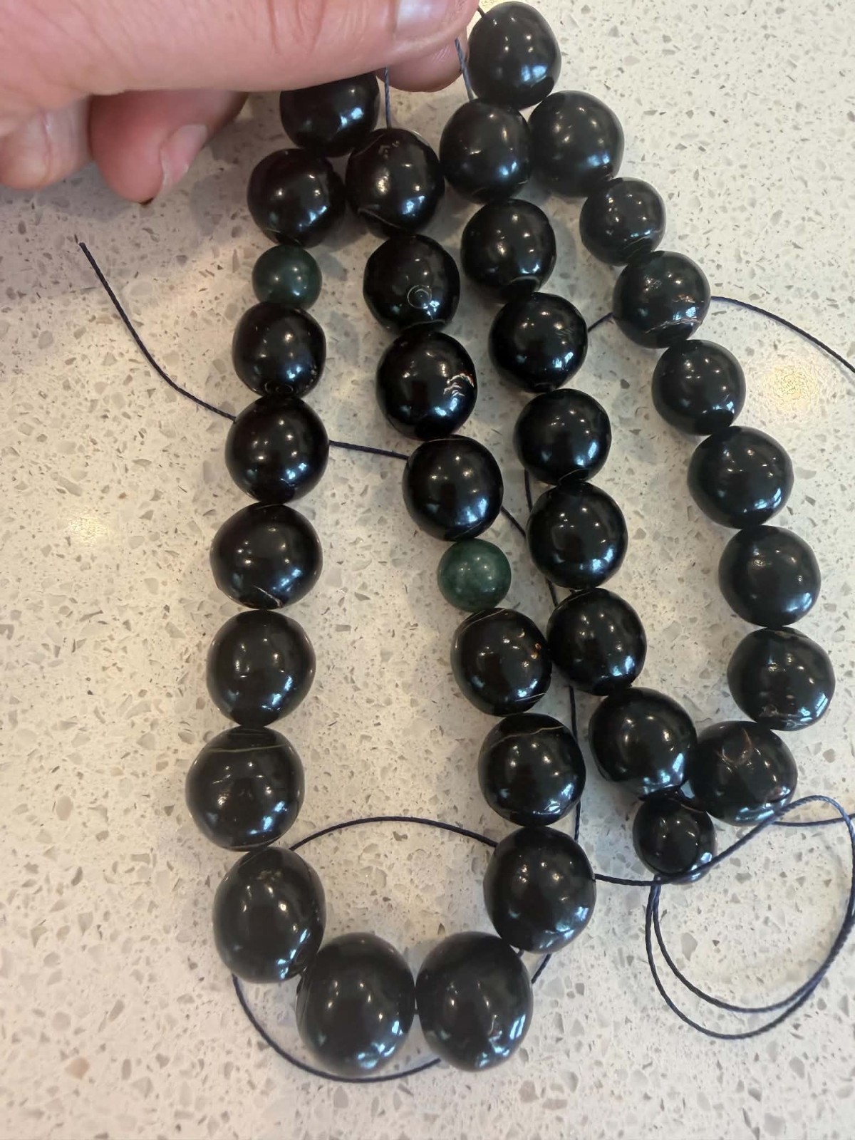 black coral necklace vintage