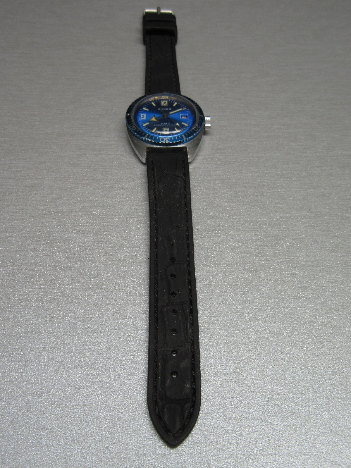 G763 Vintage Meister Anker Skin Diver Hand-Wind Watch