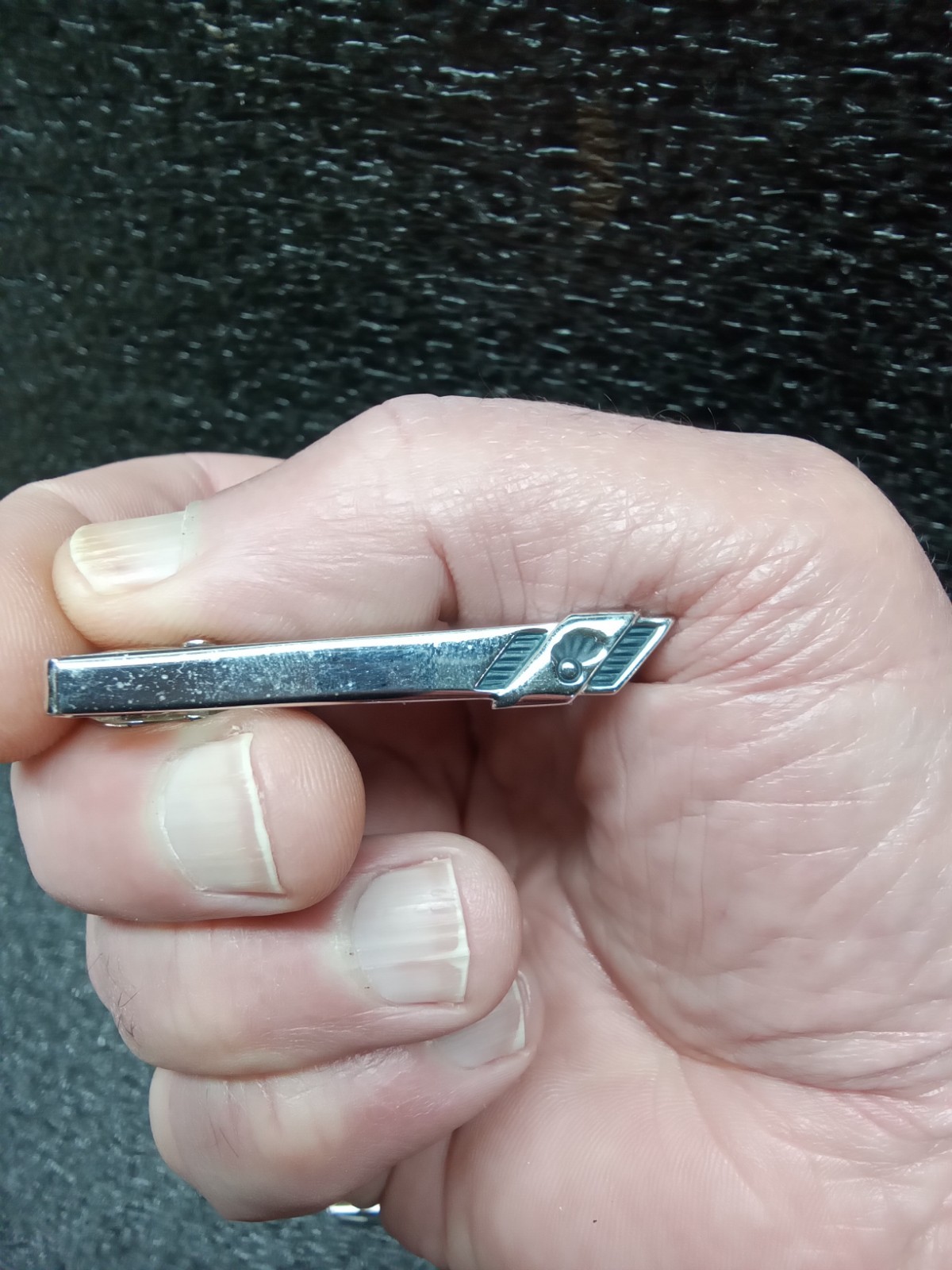 Vintage Anson Cuff Links And Tie Clip