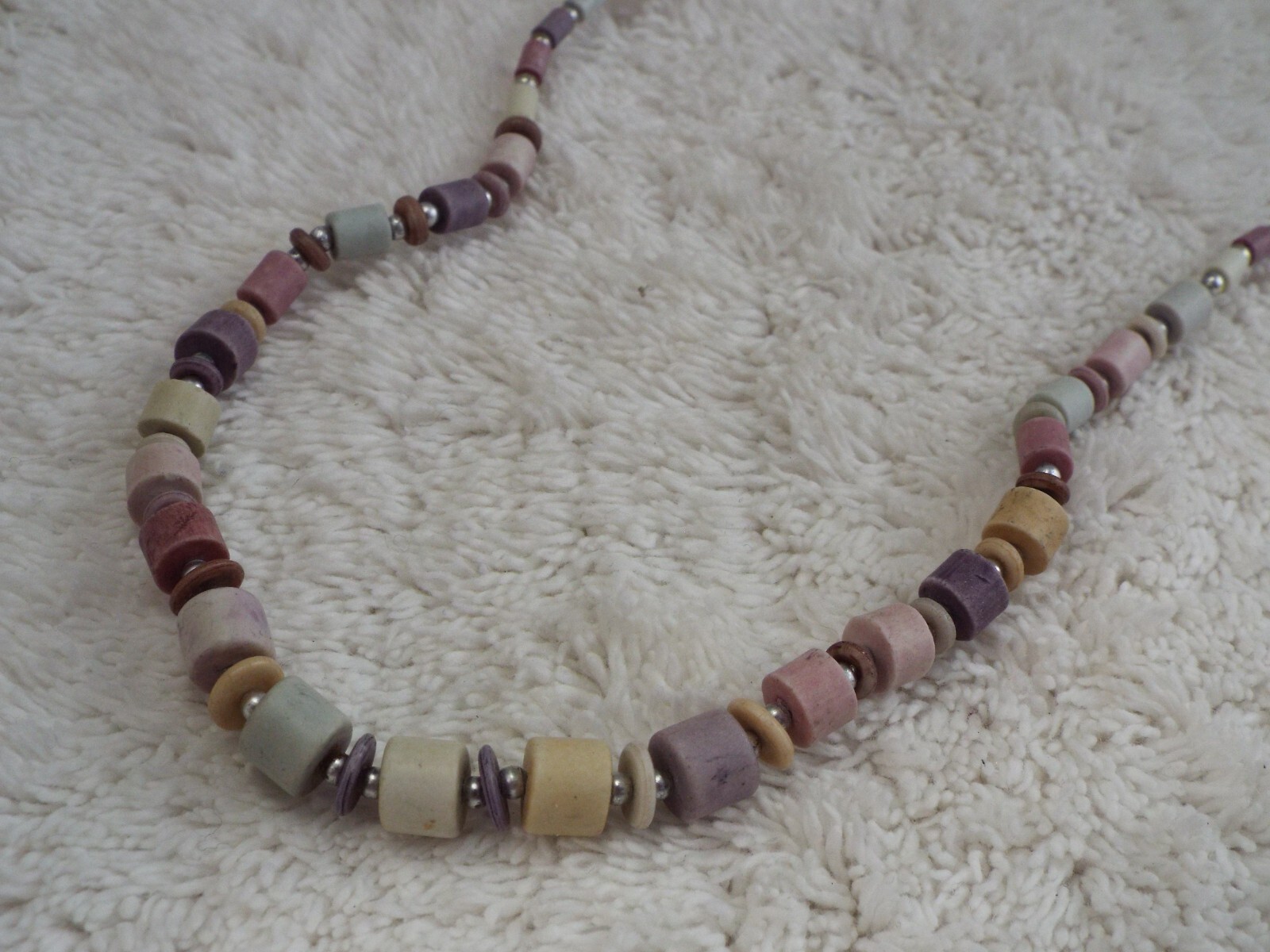 Pastel Bead Necklace (A53)