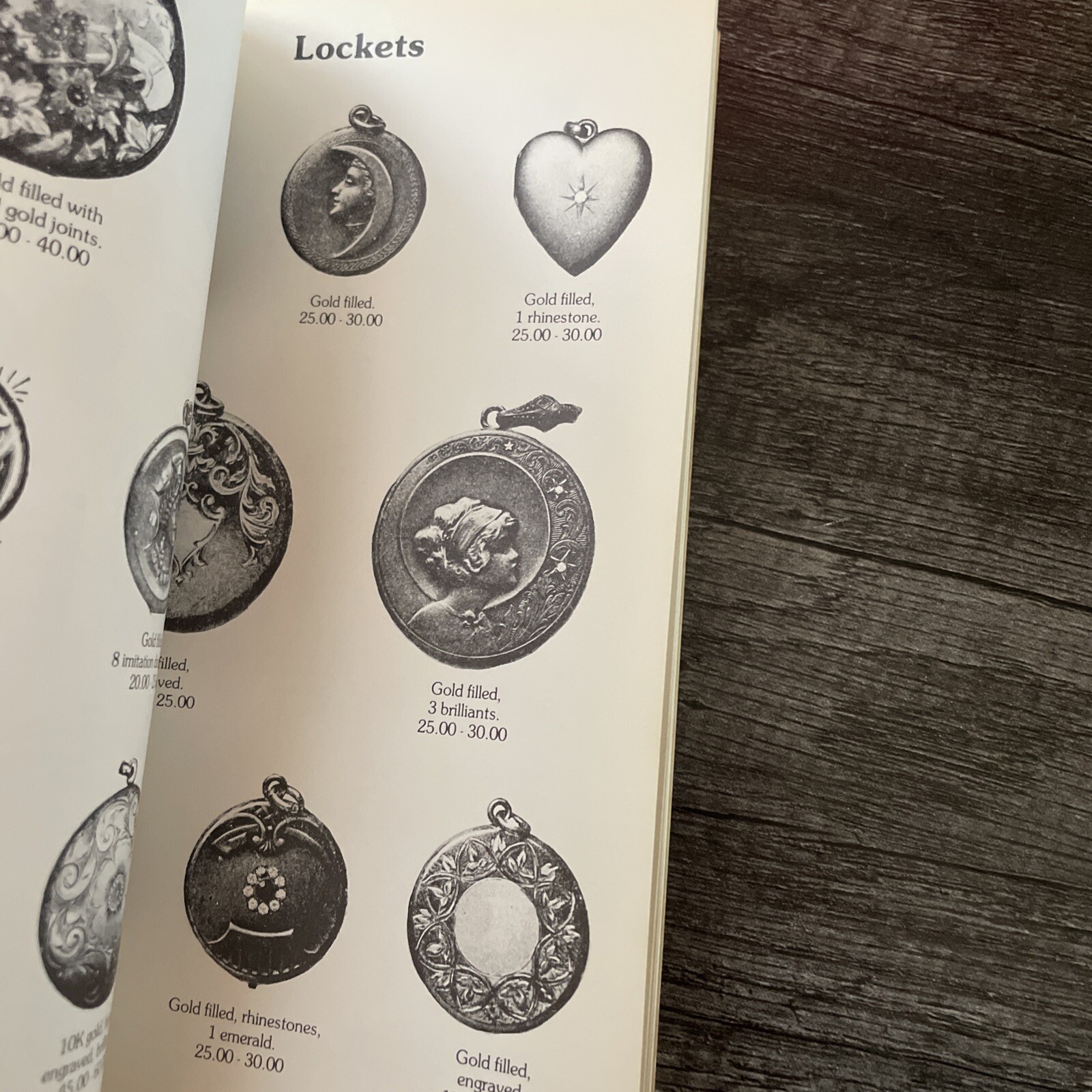 Antique Jewelry Collector’s Illustrated Price Guide 63 Page 1977 Reference