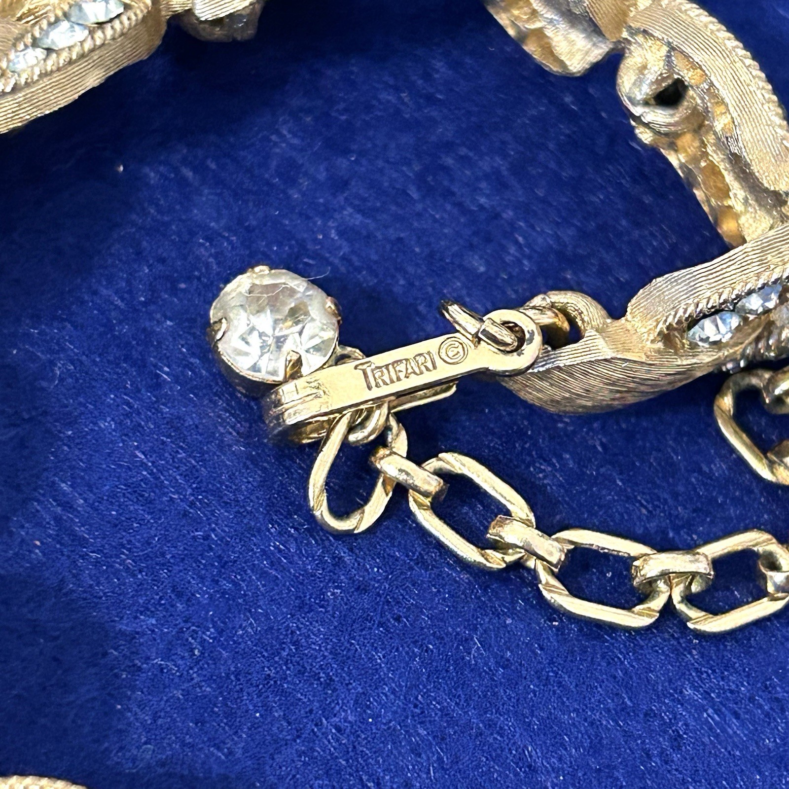 Vintage Trifari Necklace Cavalcade Collection Alfred Philippe 16”