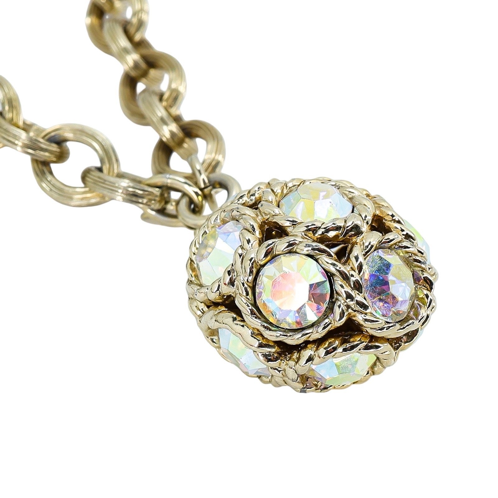 Sarah Coventry Dancing Magic Convertible Necklace Bracelet AB Rhinestones W Card