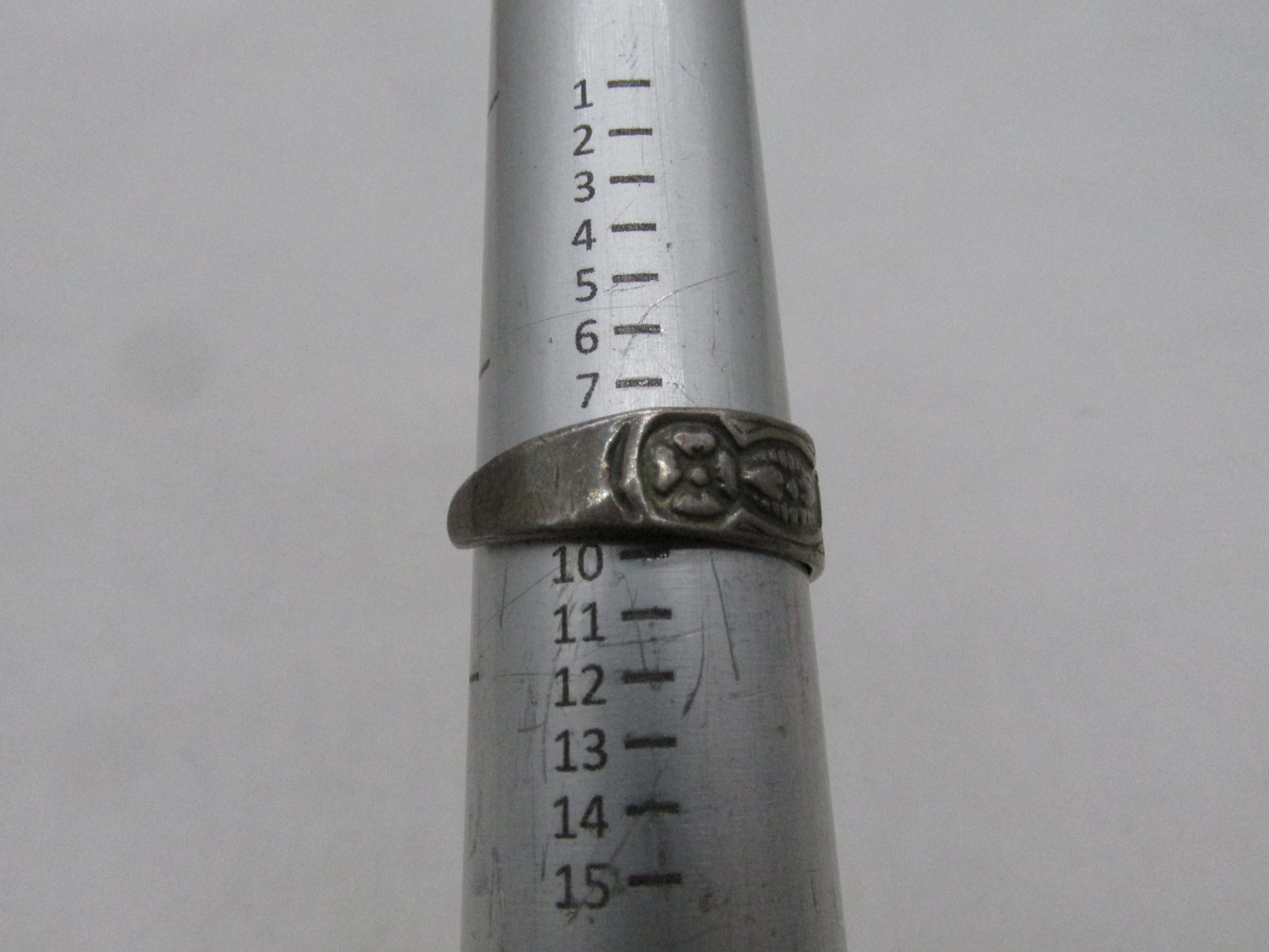 Sterling Silver South Western Design Open Back Toe Ring Marked 925 #764