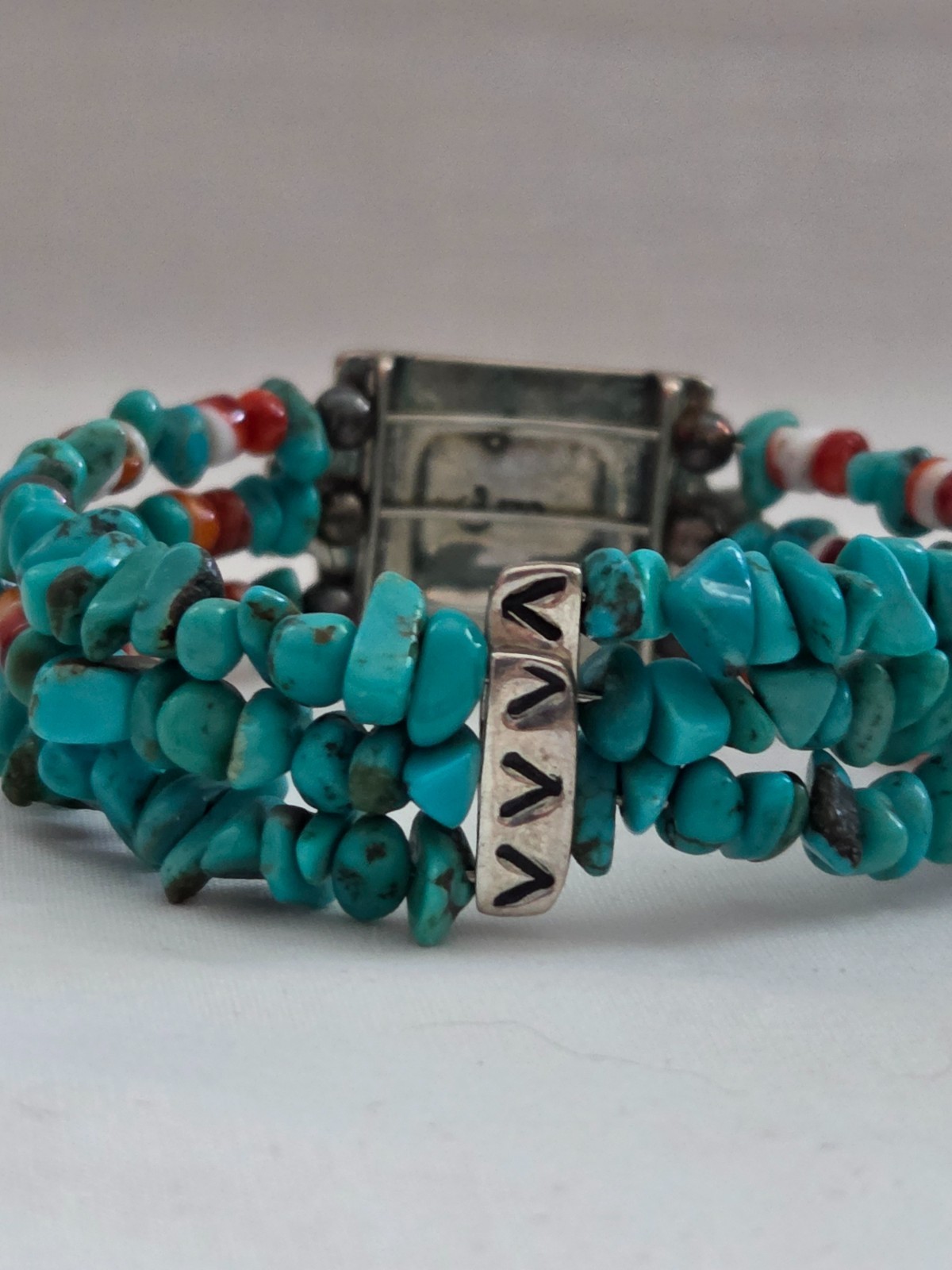 Carolyn Pollack Relios Turquoise Sterling Bracelet