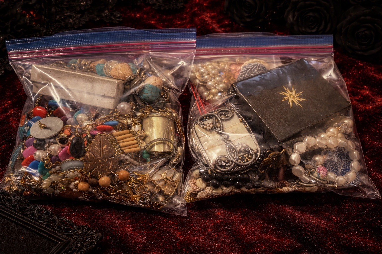 Vintage • Antique • Modern • Estate Sorted Mix Jewelry Wholesale Grab Bag