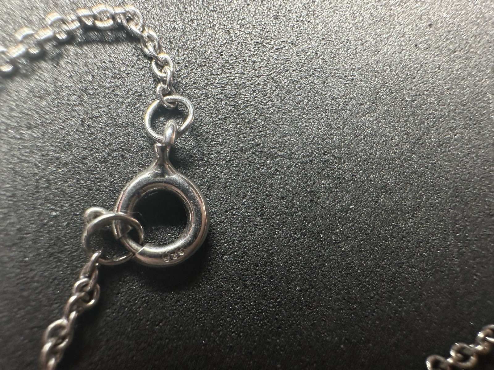 1.91g Vintage 925 Sterling Silver Curb Link Chain Necklace Classic 17.5 in