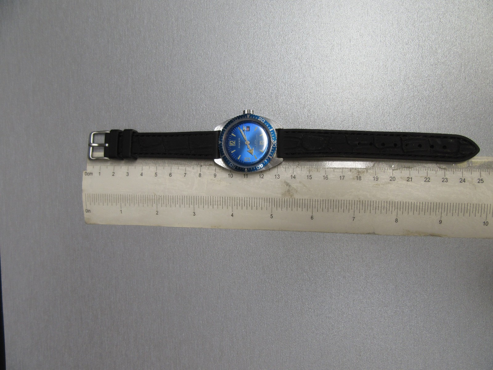 G763 Vintage Meister Anker Skin Diver Hand-Wind Watch