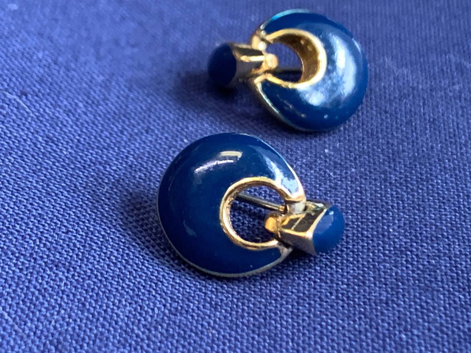 Vtg Earring Lot Costume Jewelry Enamel Faux Pearl Tigers Eye Hematite Malachite