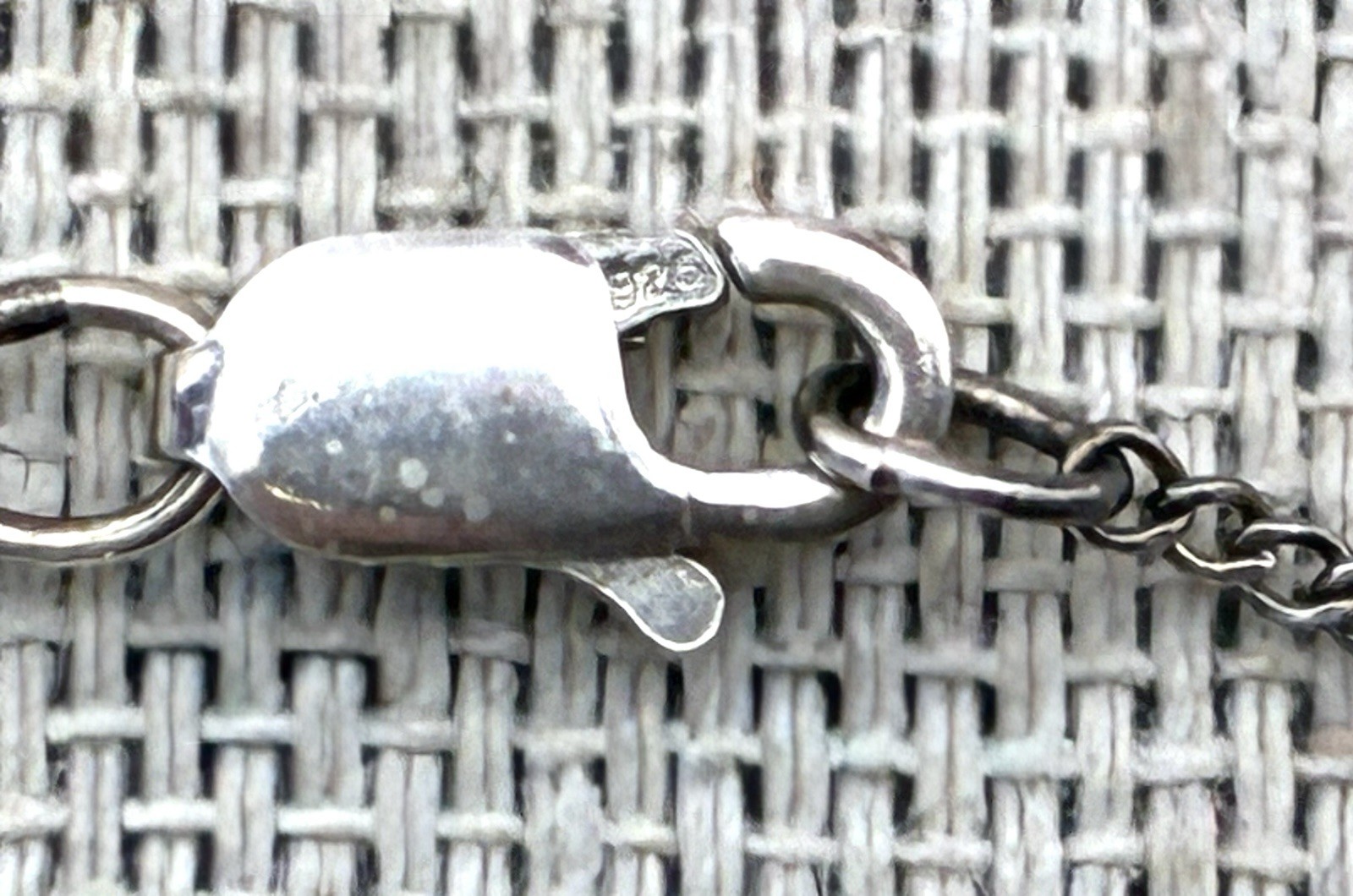 Vtg Sterling Silver Puff Heart Snuff Perfume Bottle Pendant Necklace Valentine