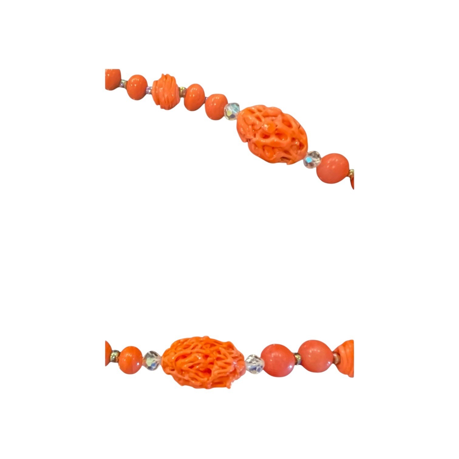Hattie Carnegie Glass Bead Necklace