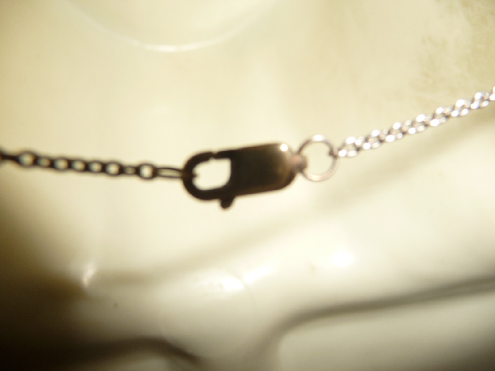 925 PENDANT 3/4” R CIRCLE MARCASITE ON 925 SILVER TONE CHAIN NECKLACE #19/14