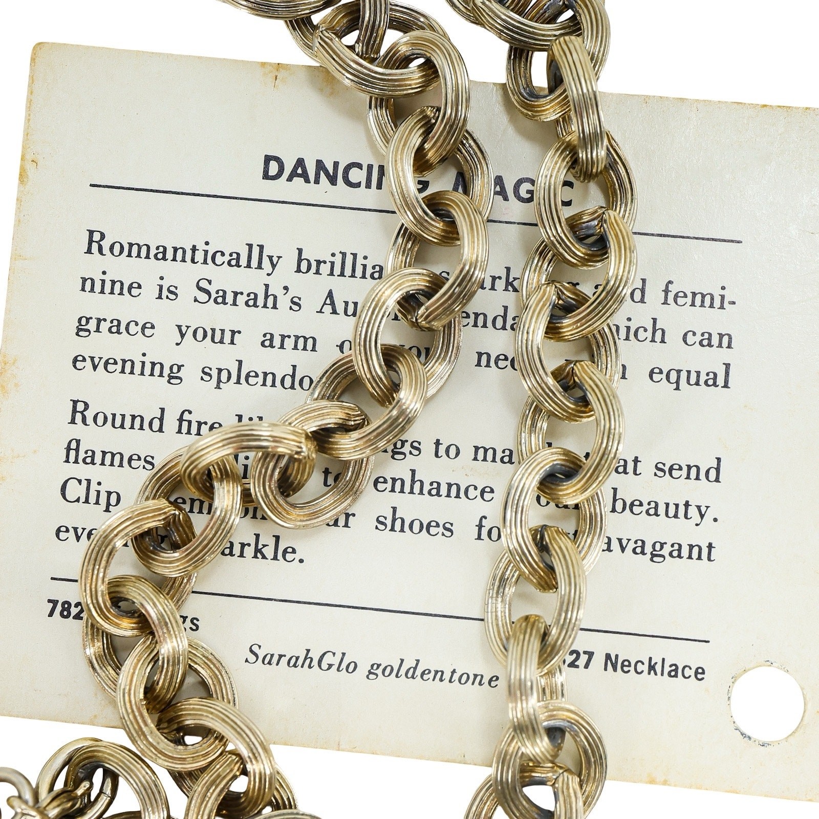 Sarah Coventry Dancing Magic Convertible Necklace Bracelet AB Rhinestones W Card