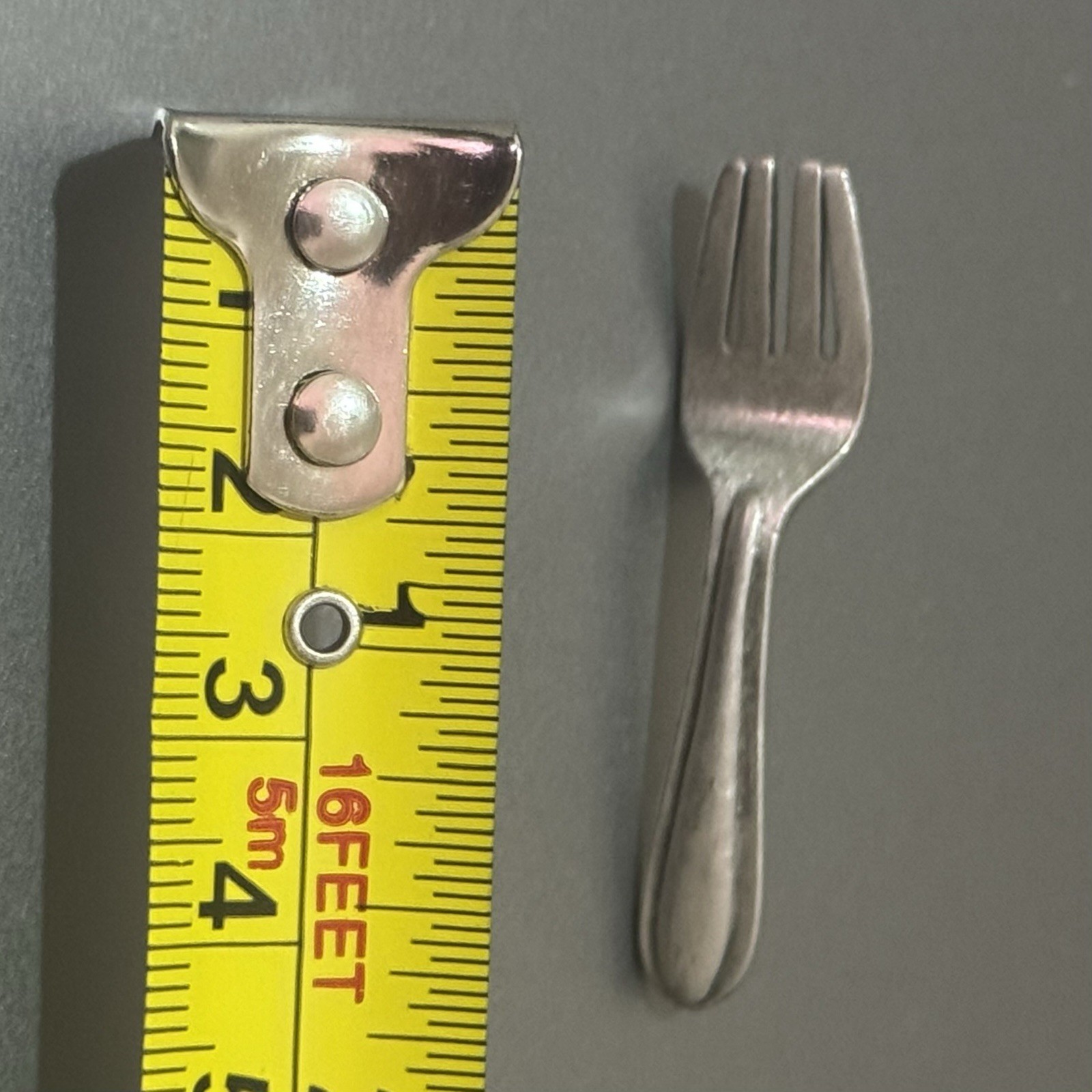 Vintage JJ Jonette Silver Dinner Fork Utensil Cutlery Lapel Hat Pin – Almost 2”