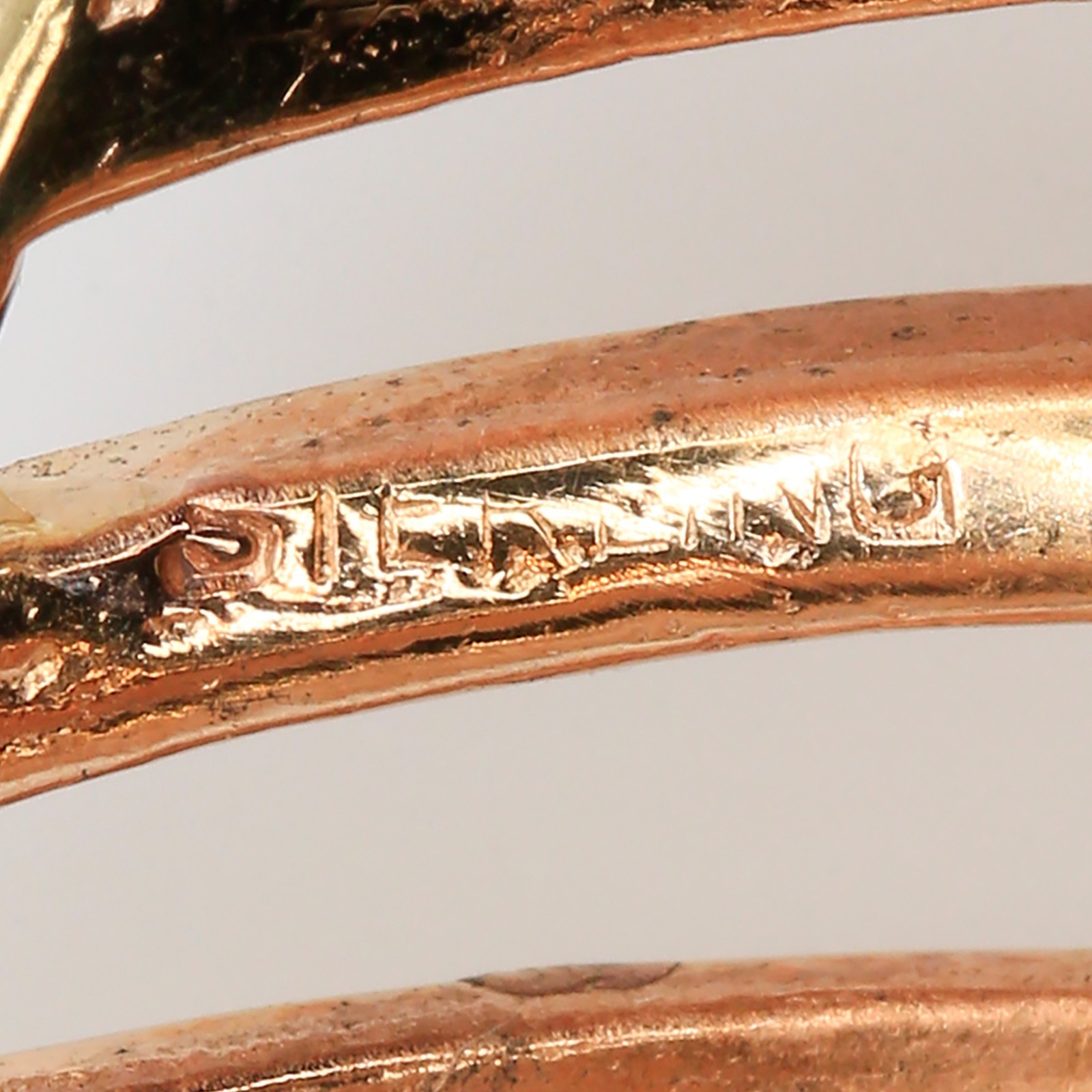 Vintage Vermeil Sterling Viking Ship Brooch John Caianiello Book Piece 1940s