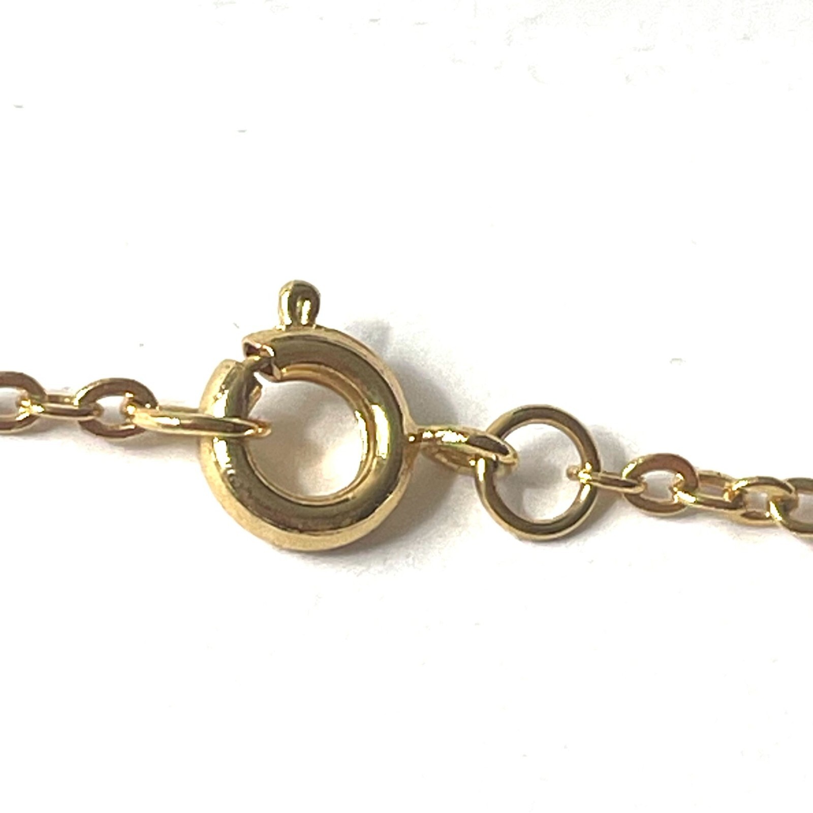 Reed & Barton Damascene Floral Heart Round Pendant Necklace Gold Tone 18 Inches
