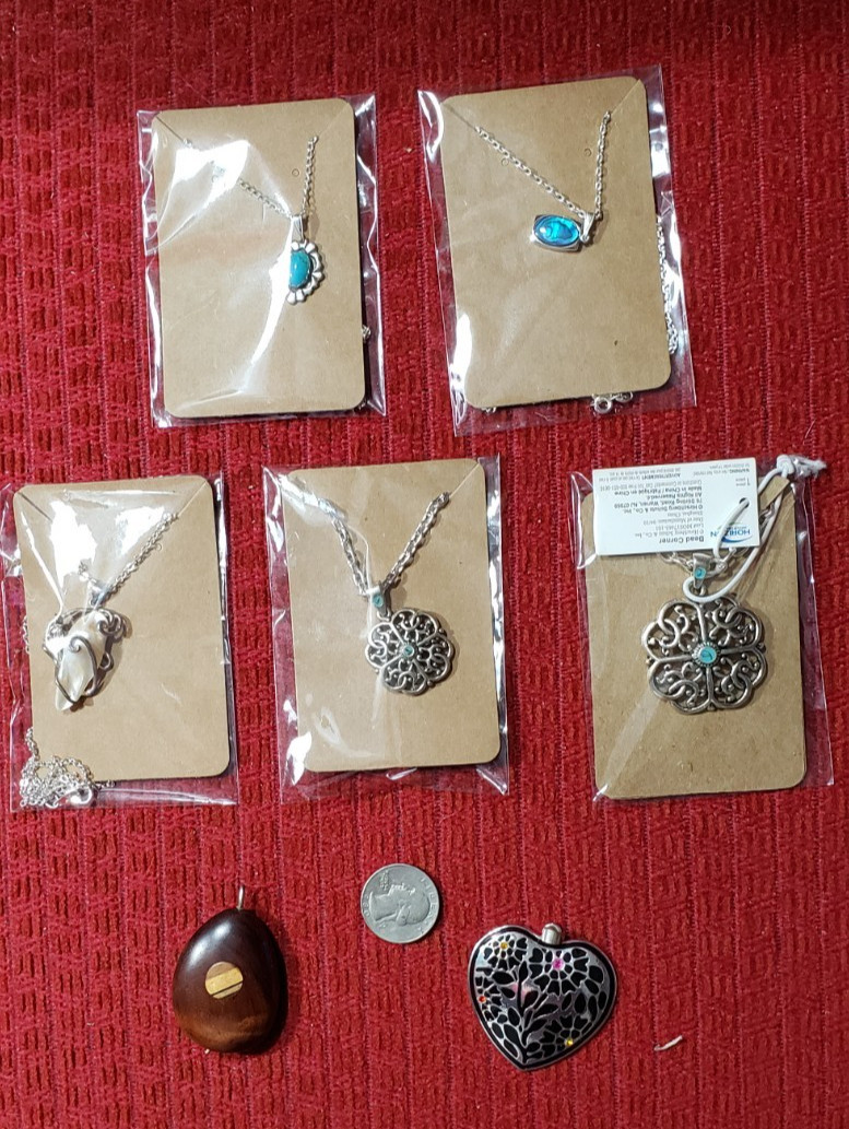 1970s -90s Necklaces and pendants, sold separately
