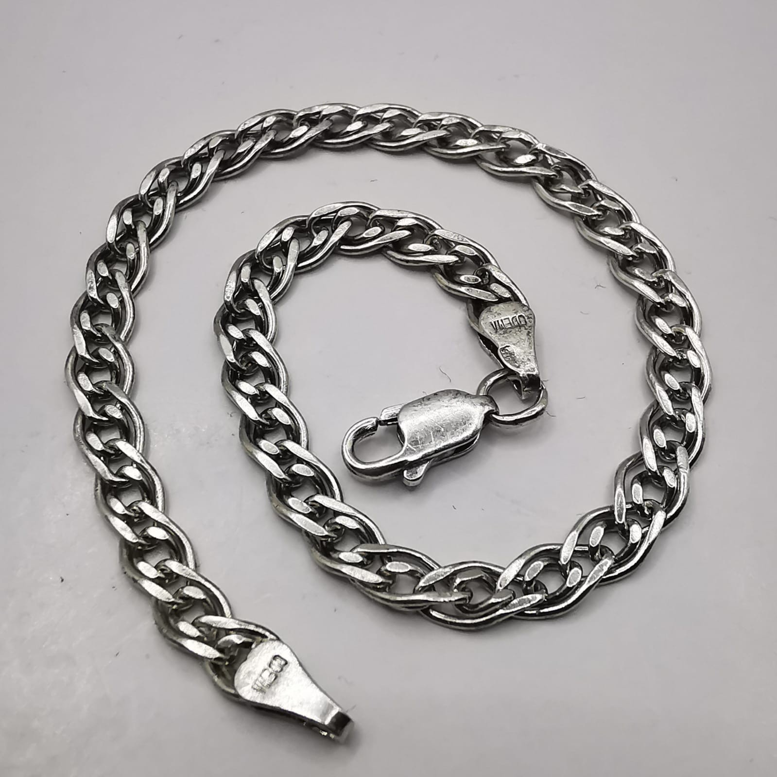 Vintage Very Beautiful Bracelet Jewelry,925 Sterling Silver,Handmade,seal, 5,67g