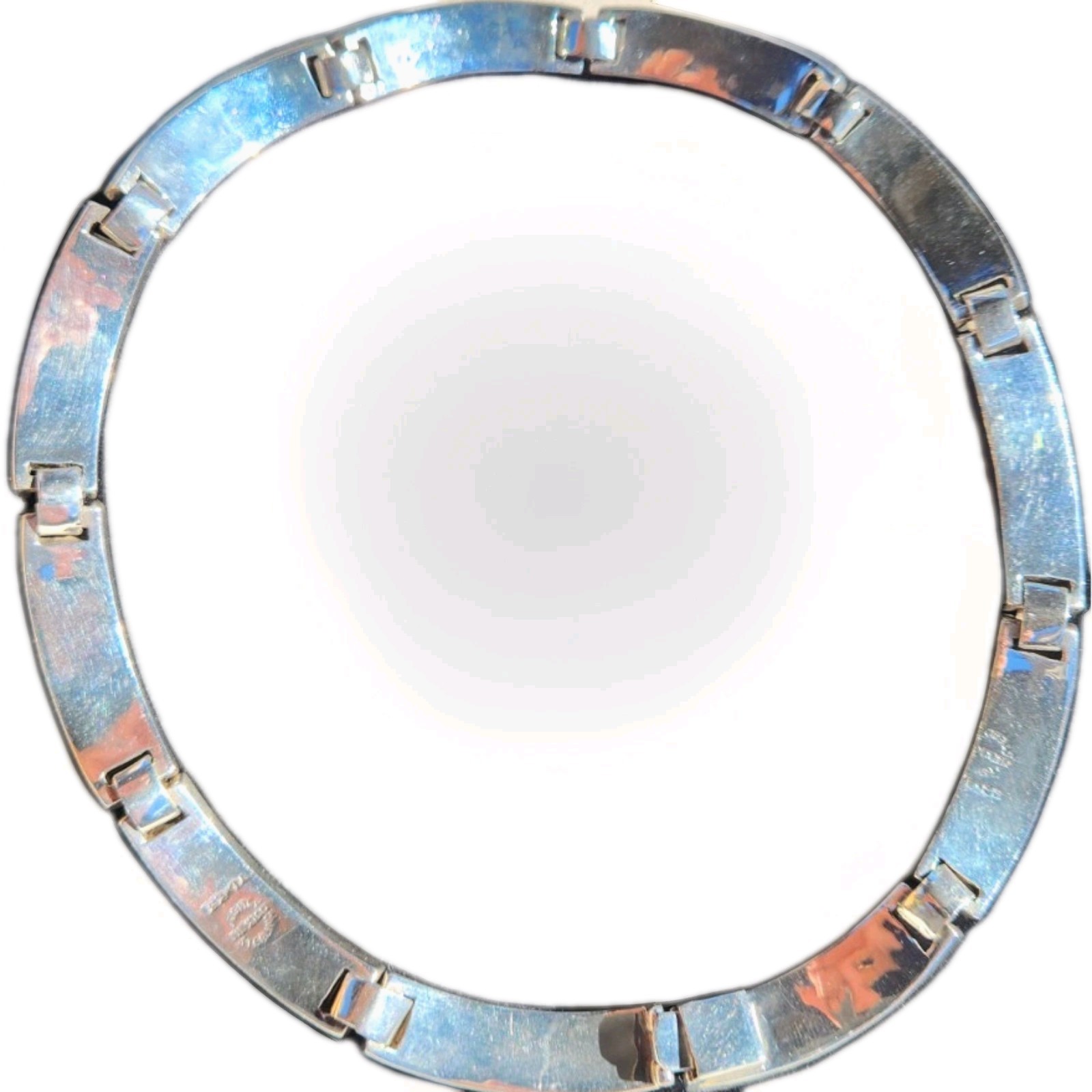 TAXCO Vintage 925 Sterling Silver 16.5″ Multi-Stone Inlay Necklace 114.85g TW
