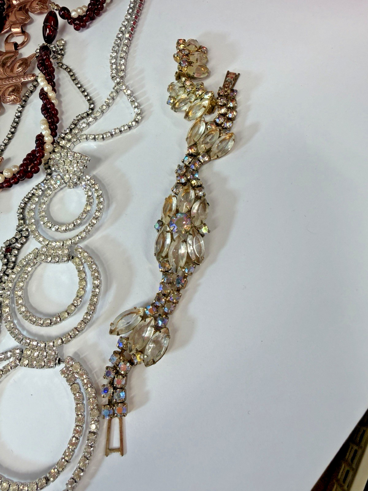 Vintage Jewelry Lot Costume Weiss W. Germany Coro Trifari Estate 80 Piece PJ