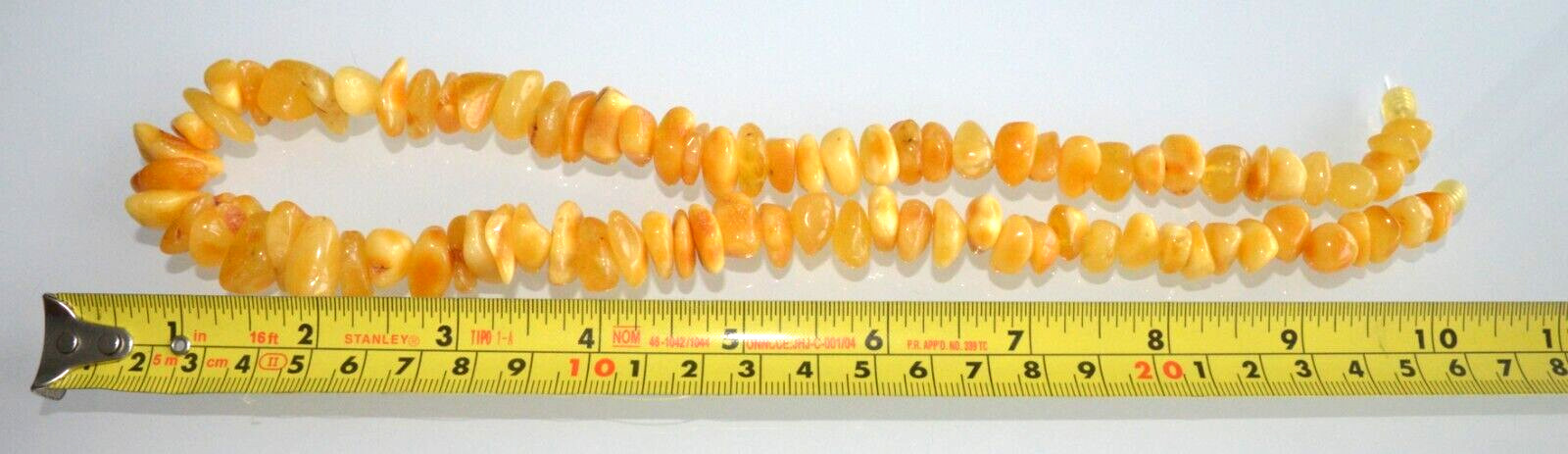 44gr RUSSIAN SOVIET BALTIC AMBER BEAD NECKLACE 琥珀 BRACELET STONE PENDANT EARRING