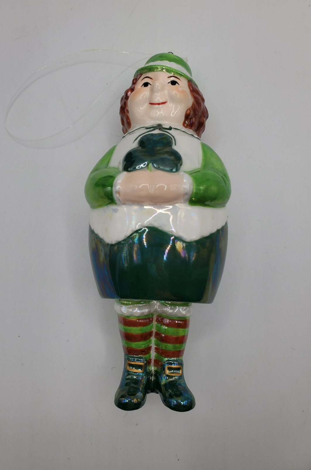 Vtg Ringy Dingy Irish Leprechaun Bell Ornaments Dept 56 (D4)