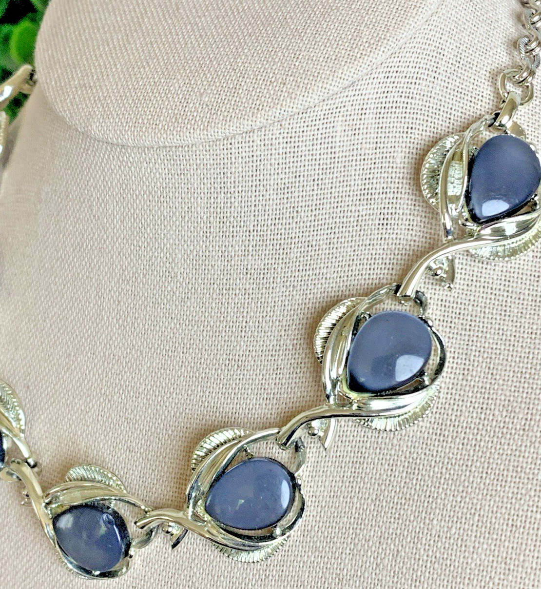 Vintage Cabochon Jewelry Lot Necklaces Bracelets Coro Earrings Retro Cottage