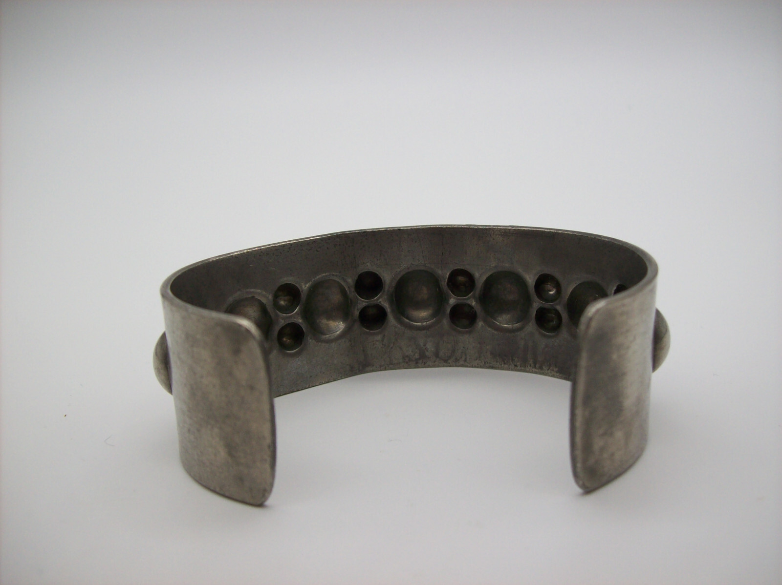 Vintage E Christophersen Brutalist Bracelet, Norway, Signed