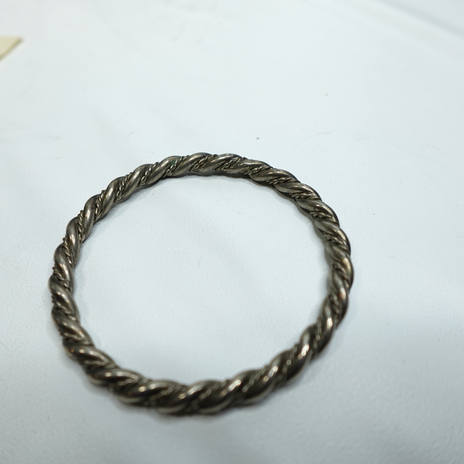 Vintage Alva Studios Museum Replica Georgian Wire Bracelet Bangle