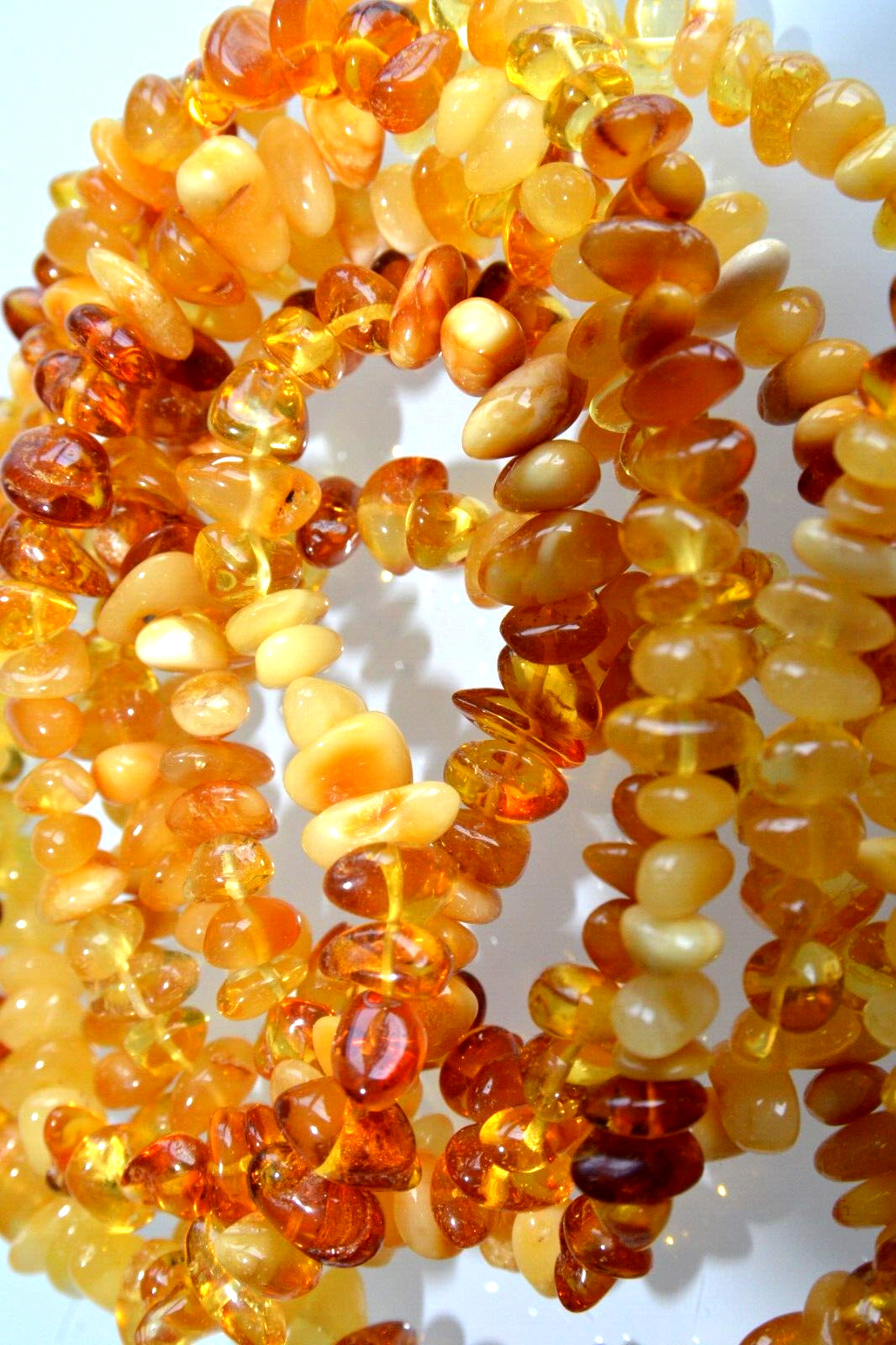 ✅135 cm=42gr RUSSIAN SOVIET BALTIC AMBER BEAD NECKLACE 琥珀 BRACELET STONE PENDANT