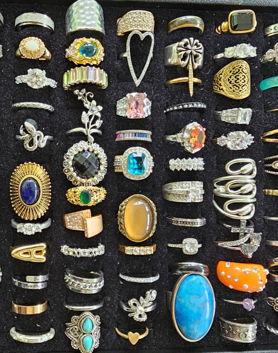 HUGE Vintage & Modern 392 Piece Ring Lot – Perfect for selling individually!