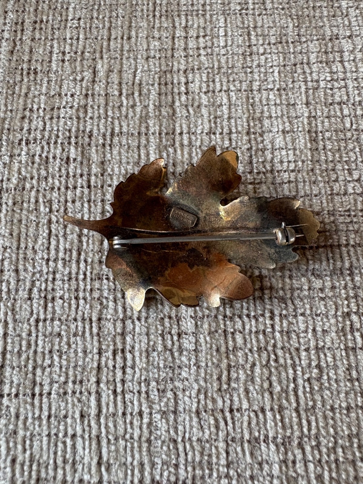 Vintage Winard Leaf Brooch/pin, 1/20 12k gold filled, approx 2”, nice