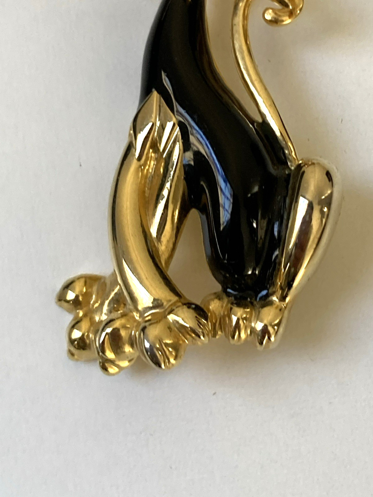 1950s-1980s Cat Brooch Lot of 4 with Boucher Siamese Cat and 1950s Hep Cat