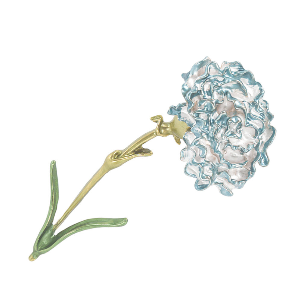 1PC Exquisite Flower Brooch Pin Carnation Lapel Pin Collar Lapel Pin Jewelry