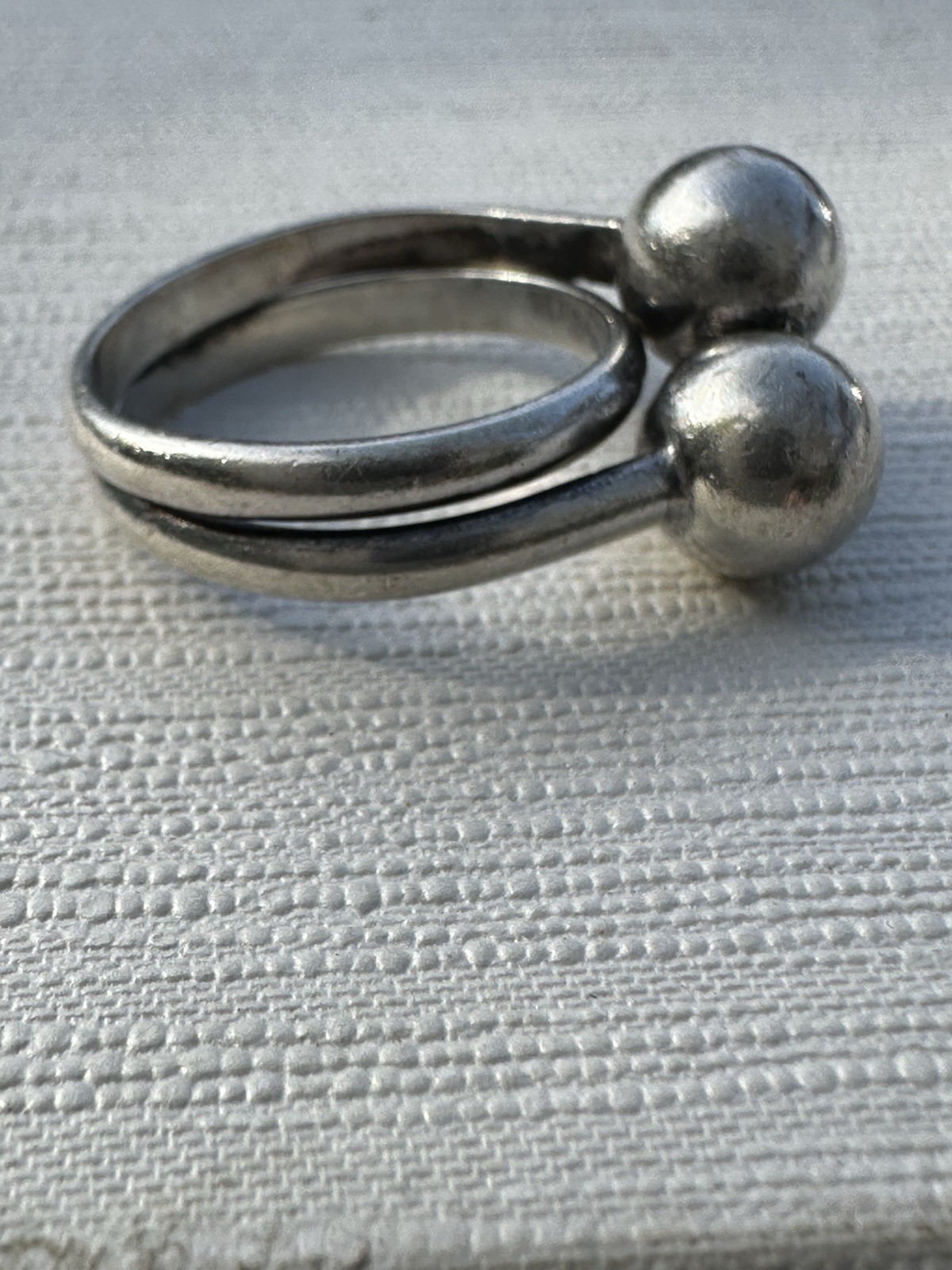 N.E From Vintage Denmark 925S Sterling Silver Ring vintage estate