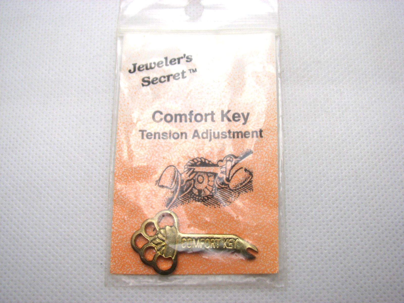 Vintage Comfort Key Clip On Earring Tension Adjustment Tool by Jeweler’s Secret