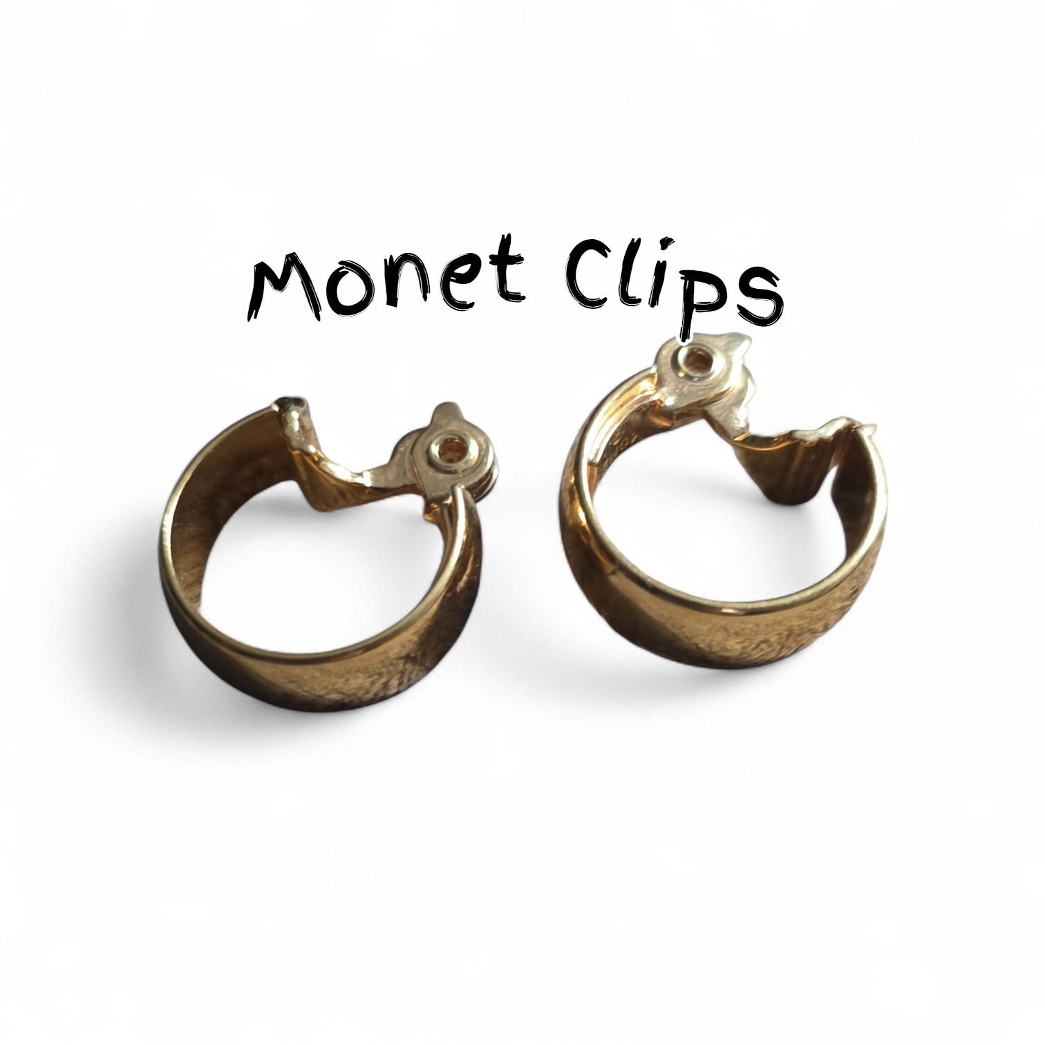 Vintage Clip Screwback Earring Lot Monet Napier Avon