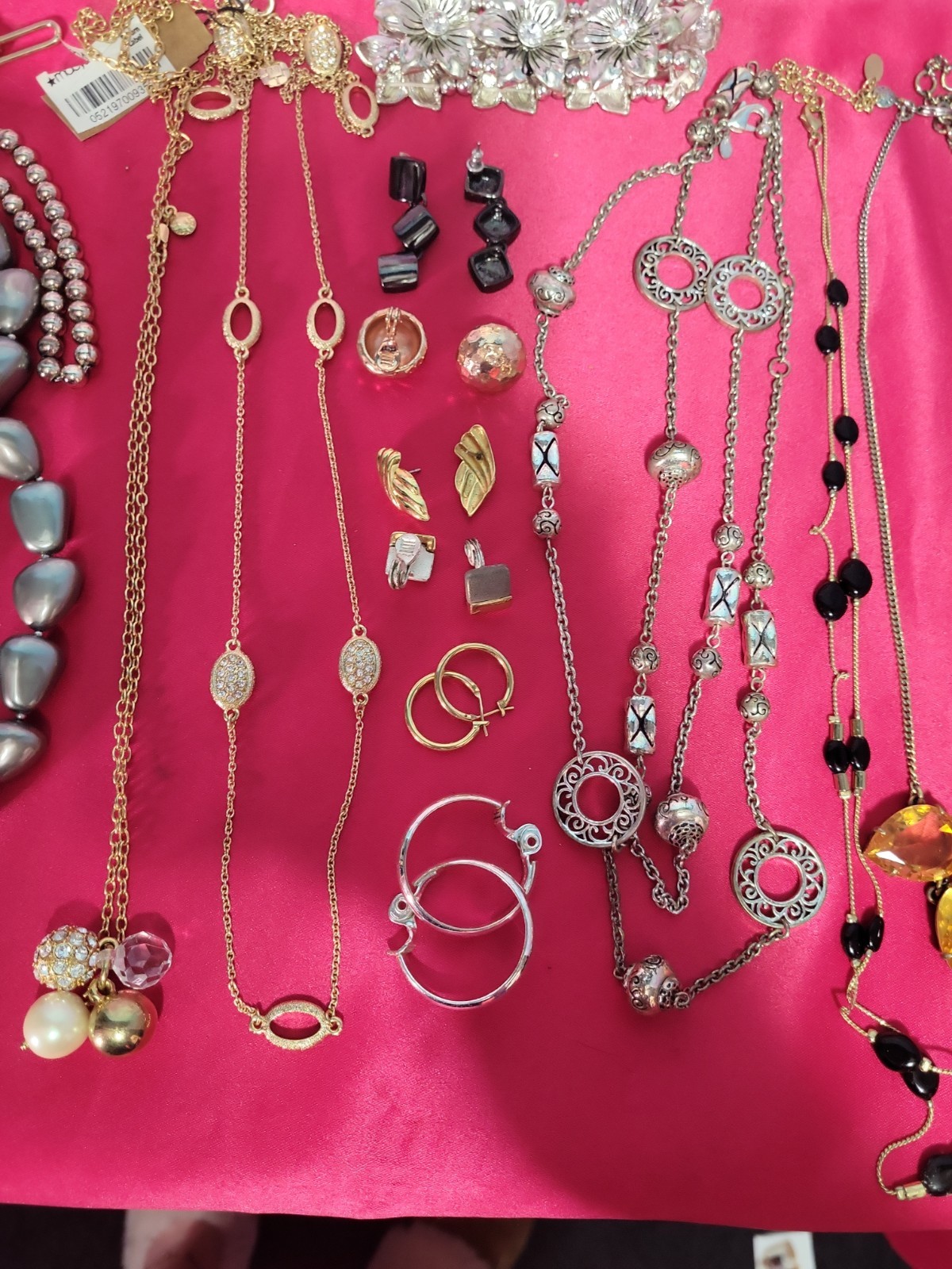 Jewelry Lot, Signed Pieces Trifari, Monet,j. Crew.