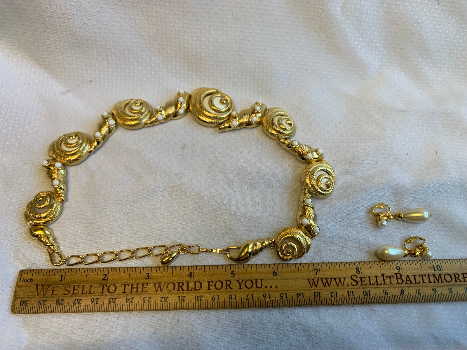 Vtg Costume Jewelry Lot Napier ICO Monet Avon Faux Pearl / Turquoise / Gems