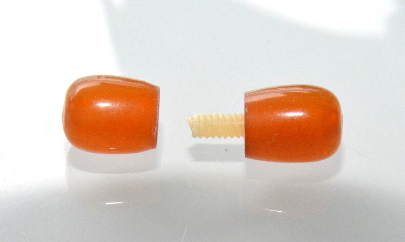 ✅1970 RUSSIAN SOVIET BALTIC AMBER TWIST CLASP NECKLACE 老琥珀 BRASLET PENDANT SCREW