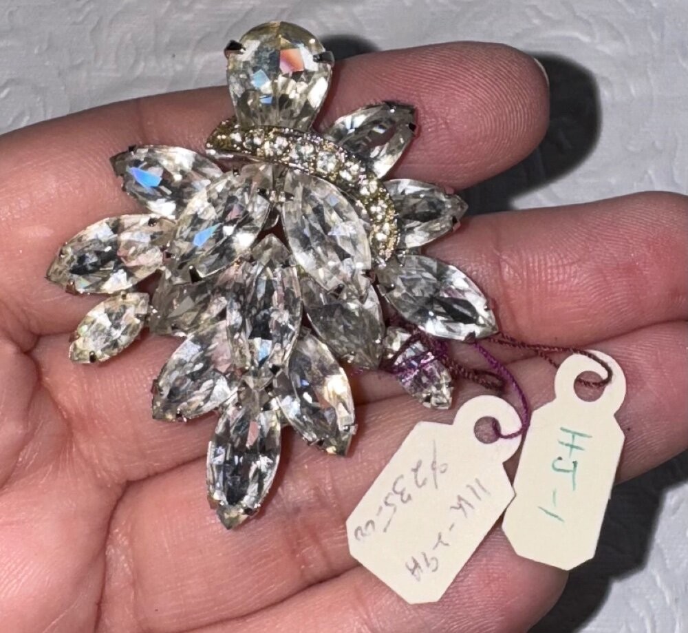 High End Vintage Jewelry Lot Eisenberg Austria Juliana KJL Weiss Sterling Silver