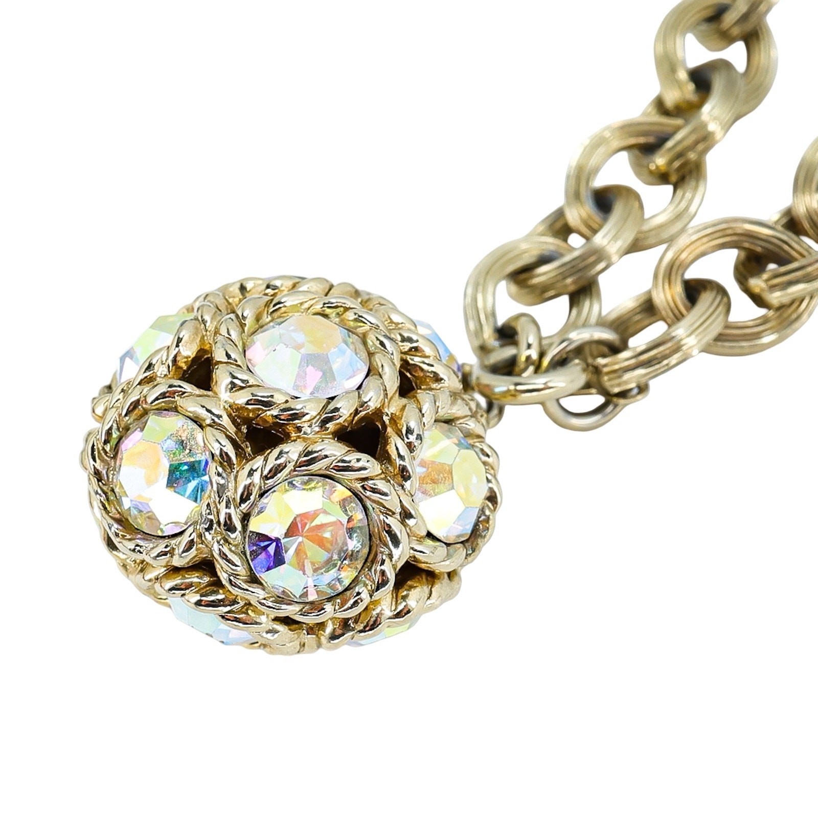 Sarah Coventry Dancing Magic Convertible Necklace Bracelet AB Rhinestones W Card