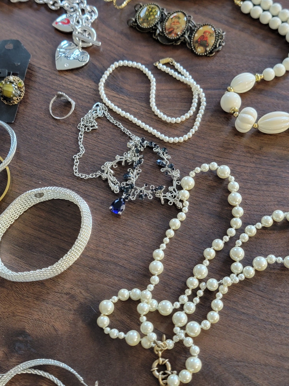 Vintage Modern Costume Jewelry Lot Of 20 Beaded Necklaces Bracelets Earrings