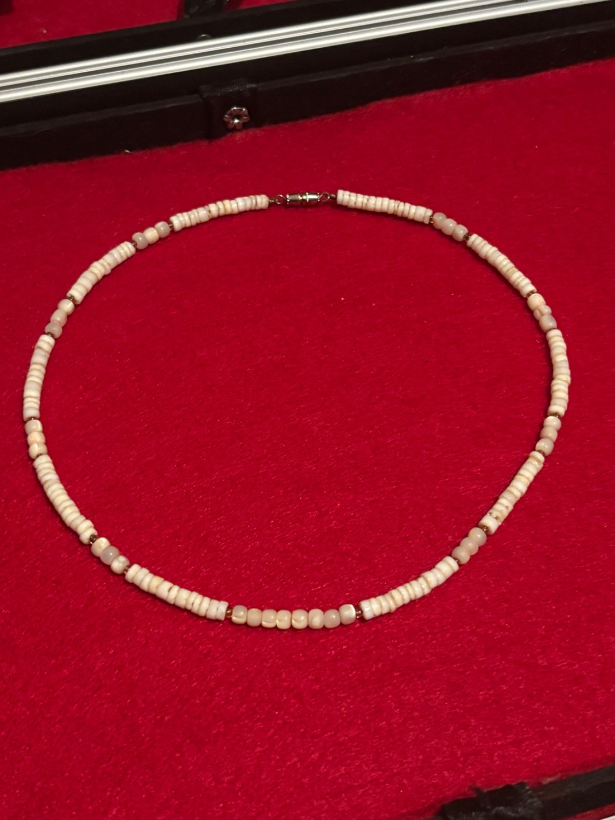 2 Vintage Puka Shell Necklaces 16” – Natural Shells And Beads